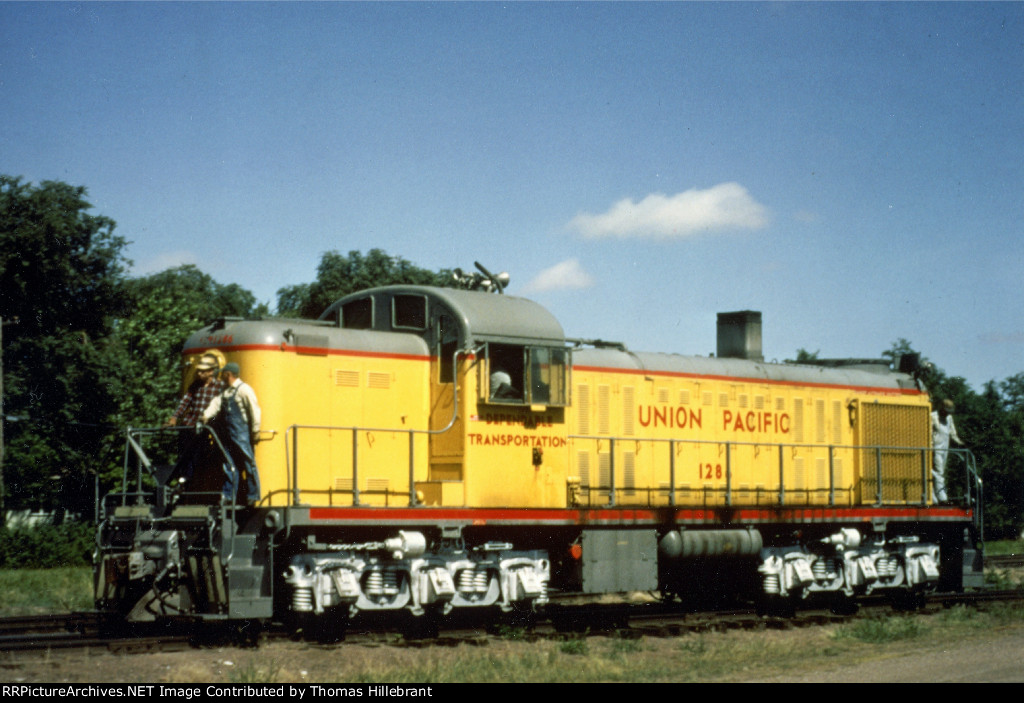 UP RSC-2 1286 at Spokane WA 6 June 1952